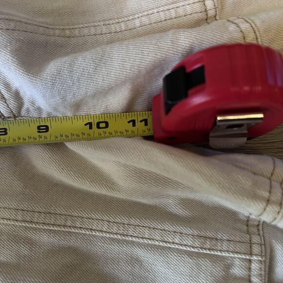 Isabel Marant Étoile Beige High-Rise Utility Cargo Pants RawHem Women FR 38 US 6 - Picture 13 of 16